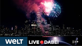 SILVESTERFEUERWERK So begrüßt die Welt das neue Jahr 2022  WELT Live dabei [upl. by Berstine]