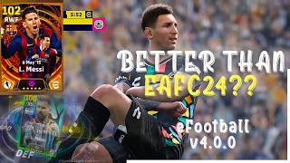 This game is better than EAFC 24  eFootball v400 NEW DETAILS and gameplay  THE GOOD AND THE BAD [upl. by Seyer]