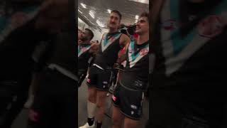 zak yells this every team song 👀 afl football footy [upl. by Levey329]