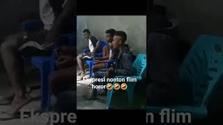 Ekspresi Nonton Film Horor 🤣🤣🤣 [upl. by Gunning]