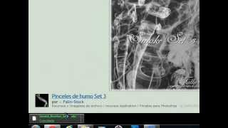 como descargar pinceles de humo para phoshop cs5 [upl. by Ninnette]