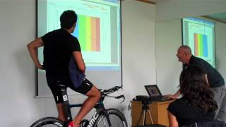 Pat Leahy  VO2 Max Test Demonstration Open Day 6th July 2014 [upl. by Aloysia414]