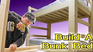 DIY Bunk Bed Easy Strong Inexpensive [upl. by New]