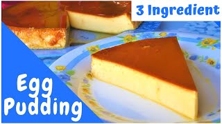 3 ingredient Egg Pudding [upl. by Rudich966]