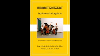 Das SattelmaierStreichquintett spielt quotMarschquot J S Bach [upl. by Lamrouex]