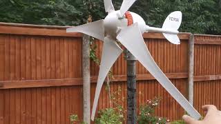 installing a wind turbine at home  how much power will it make [upl. by Leiahtan]