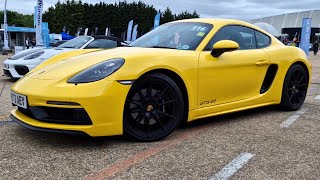 2024 Porsche Cayman 718 GTS 40 Manual UK Drive [upl. by Nylednarb]