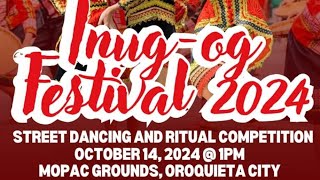 Inugog Festival 2024 Oroquieta City Street Dance Ritual Misamis Occidental [upl. by Enelad]