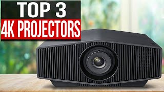 TOP 3 Best 4K Projector 2023 [upl. by Cartwright]