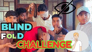 Blind Fold Challenge Game 😂  Daily Vlogs [upl. by Repard]