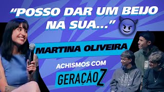 MARTINA OLIVEIRA VS 3 MONGOS  ACHISMOS COM A GERAÇÃO Z [upl. by Akineg288]