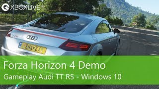 Forza Horizon 4 Démo  Audi TTRS Gameplay  Windows 10 [upl. by Thamos]