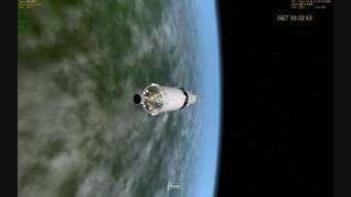 Apollo 11 Launch Simulation Part 3 [upl. by Damara]