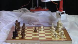 ShopArm Robot Arm Playing Chess [upl. by Silvano288]