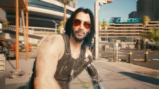 Cyberpunk 2077 Johnny Silverhands Campaign Speech [upl. by Richella139]