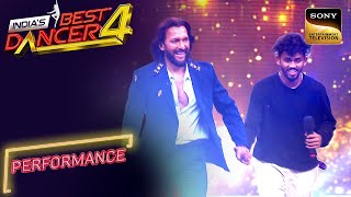 Indias Best Dancer S4  Sun Ri Sakhi पर Arjun का Dance देखकर Terence ने लगाया गले  Performance [upl. by Maggie]