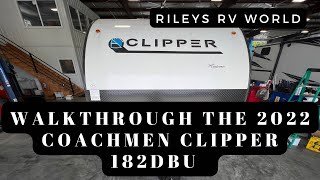 2022 Coachmen Clipper 18DBU Walkthrough [upl. by Enalda98]