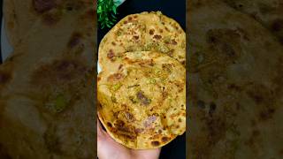 Make Delicious Aloo Matar Ka Paratha at Home shorts alooparatha paratha [upl. by Ramsa]