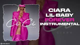 Ciara Lil Baby  Forever Instrumental [upl. by Dyun]