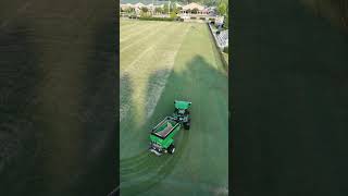 Sand topdresing topdressing [upl. by Aikcir]