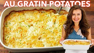 Au Gratin Potatoes  Easy Scalloped Potatoes [upl. by Akener91]