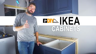 IKEA Cabinets Assembly and Installation  Start to Finish [upl. by Houser286]