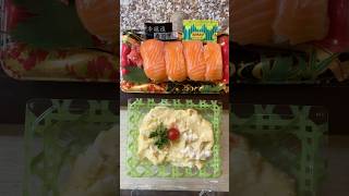 Salmon Nigiri amp Salad Kentang nigirisushi potatosalad [upl. by Meraree]