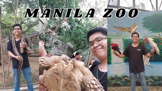 MANILA ZOO W GANAP SA FIRST KAIN NAMIN NI BABY AT KAPAG HINAHATID KO SYA SA TERMINAL [upl. by Elnukeda]