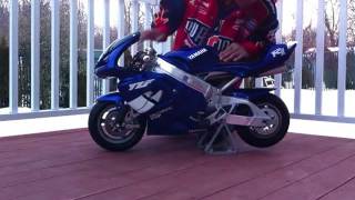 Polini Italian Racing mini Bike fun to play cheap on GAS just enjoy [upl. by Orazio686]