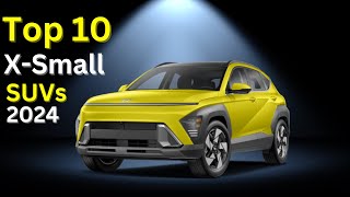 Top 10 Best X Small Luxury SUVs [upl. by Ilera]