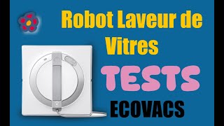 Robot Laveur de Vitres Ecovacs TEST amp AVIS [upl. by Ozzy807]