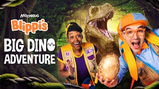 Blippis Big Dino Adventure Full Dinosaur MOVIE with Blippi and Meekah [upl. by Amada294]