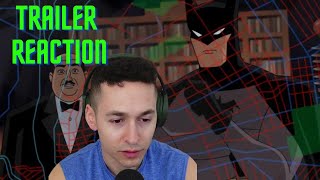 Batman Caped Crusader Trailer Reaction  Prime Video [upl. by Demaggio483]