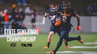 5A DI  STATE SEMIFINAL CHAMPIONSHIP Aledo vs Forney Game Recap [upl. by Melesa]