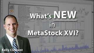 Whats New in MetaStock XVI [upl. by Akinorev]