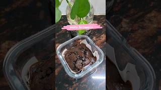 4 Ingredients brownie recipe ❌No egg ❌No flour ❌No sugar shorts ashortaday viral [upl. by Atalanti]