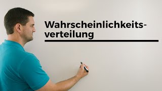 Wahrscheinlichkeitsverteilung Münze erst im 3 Wurf Wappen Zufallsgröße  Mathe by Daniel Jung [upl. by Oicnedurp45]