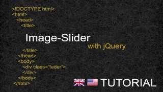 ImageSlider with jQuery  Tutorial ENG [upl. by Swihart]