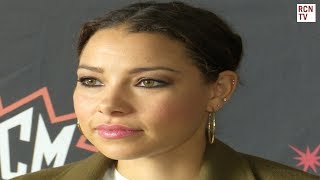 The Flash Season 4 Danielle Nicolet amp Jessica Parker Kennedy Interview [upl. by Brause]