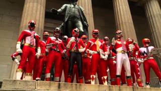 Power Rangers  Celebrate Power Rangers 20th Anniversary in the Big Apple [upl. by Anilok]