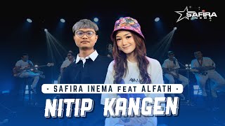 Safira Inema ft Alfathmz  Nitip Kangen Official Live Music [upl. by Ylrebmit]