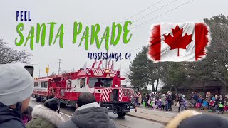 PEEL Santa Parade in Mississauga CA [upl. by Llij298]