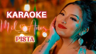 Pista Karaoke Mil Años Muñequita Milly 2024 Video Oficial [upl. by Auria398]