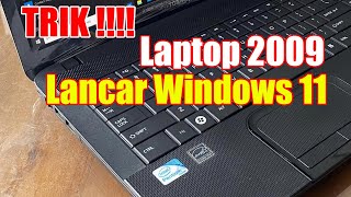 Install Windows 11 di Laptop Jadul Toshiba C800 [upl. by Idell]