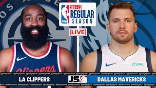 LA CLIPPERS VS DALLAS MAVERICKS  NBA LIVE SCOREBOARD TODAY 2024 [upl. by Atinahs]