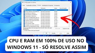 USO DE CPURAMDISCO EM 100 NO WINDOWS 1110  VEJA COMO RESOLVER ATUALIZADO 2024 [upl. by Nnanaej234]