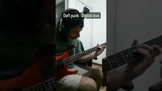 Daft Punk  Digital Love guitar guitarsolo guitarcover solo daftpunk metal rock cover blues [upl. by Riek]