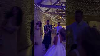 Gimme Gimme Gimme ABBA  James Sax at Caswell House weddingsaxophonist abba wedding [upl. by Tips]