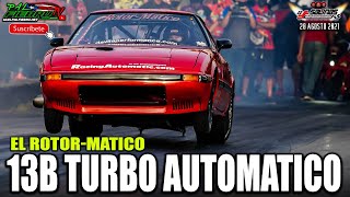 1000hp 13b Turbo Automático El RotorMatico Rotores vs Pistones Salinas Speedway  PalfiebruTV [upl. by Isadora]