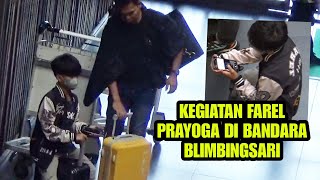 Kegiatan Farel Prayoga di bandara Blimbingsari sebelum naik ke pesawat [upl. by Eimile237]